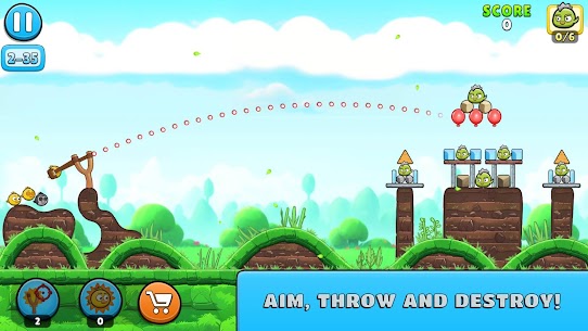 Crusher Birds Catapult 4