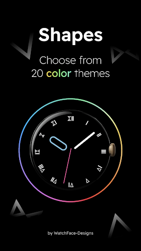 Shapes Watch Face Apk By WatchFace Designs Wikiapk