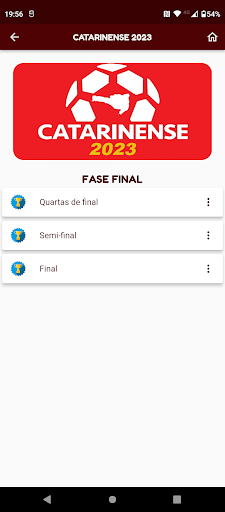 Campeonato Catarinense Screen 3