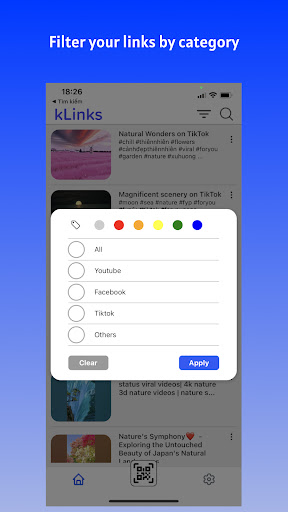 kLinks - keep your links