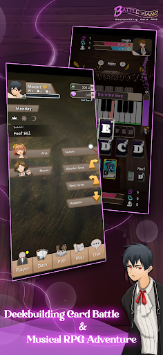 BattlePiano Deckbuilding RPG - Screenshot 1
