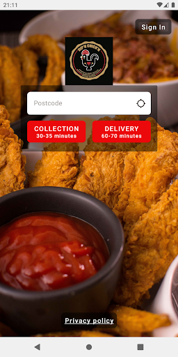 Android application DIP'N CHICK'N screenshort
