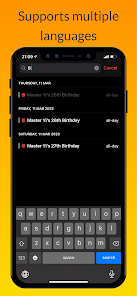 Captura de Pantalla 16 iCalendar - Calendar iOS 16 android