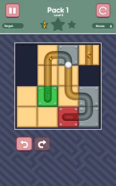 Ball Rolling Puzzle - Screenshot 2