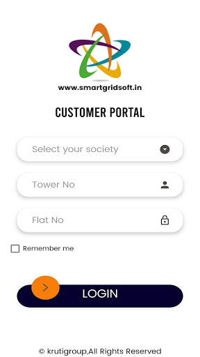 Android application Smart Gridsoft screenshort