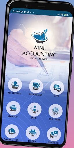 Android application MnL Accounting screenshort