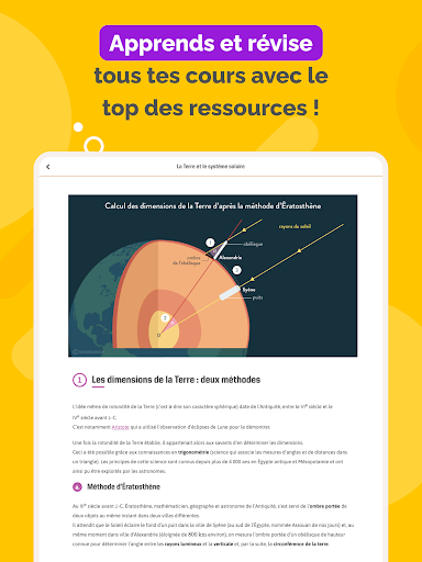 Screenshot of SchoolMouv - Cours & révisions