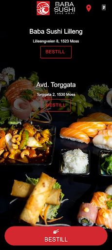 Android application Baba Sushi screenshort