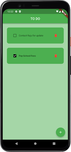 Tasks Screen 3