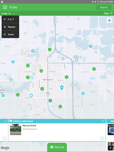 Screenshot of Meet Mt. Pleasant, MI