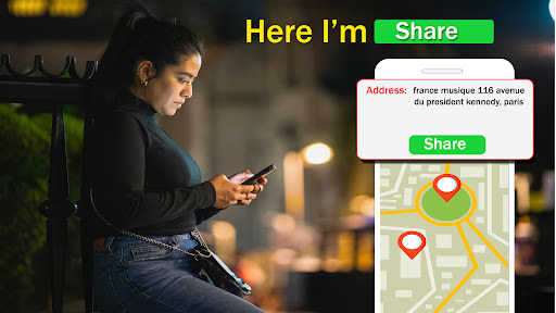 Live Earth Map, GPS Navigation Screen 2