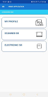 screenshot of HRMS Employee Mobile App for I