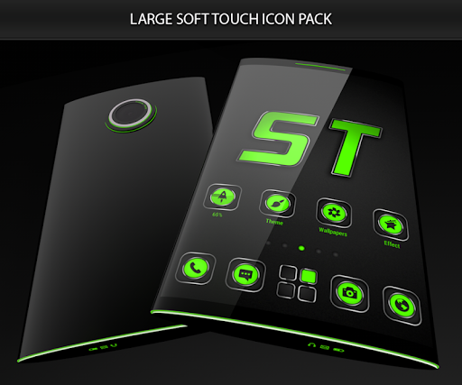 Soft Touch Green Theme Screenshot 3 - AppWisp.com
