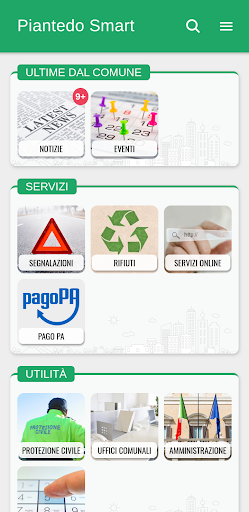 Android application Piantedo Smart screenshort