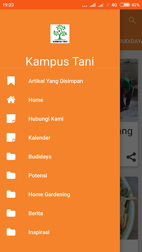 Android application Kampus Tani screenshort