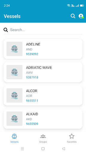 Android application VesRIM screenshort