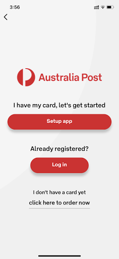 Android application AusPost Travel Mastercard screenshort