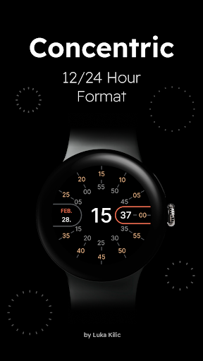 Concentric - Pixel Watch Face screenshot 5