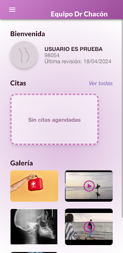 Equipo Dr Chacón app