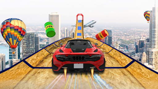 Smart Ramp Stunt Car Racing Screen 2