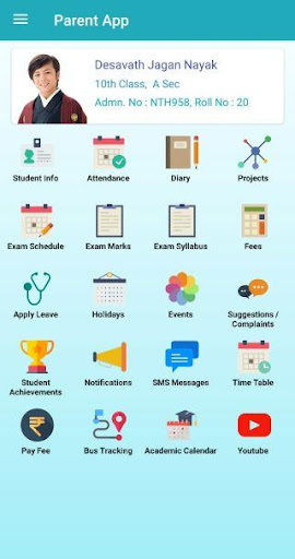 Android application Bethesda Integrated School, Nu screenshort