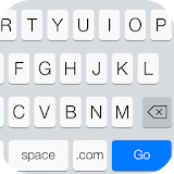 Emoji Keyboard-Emoticons,White icon