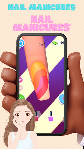 Nail Art Salon 3d Screen 2