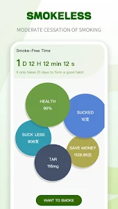 quit smoking- good for self