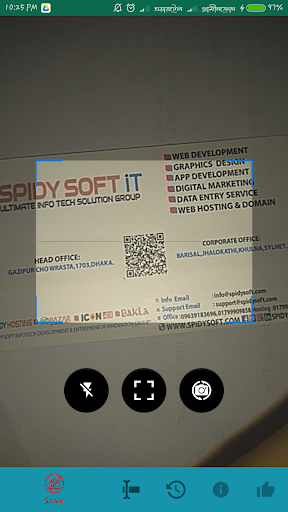 Android application QR & Barcode Scanner and Gener screenshort