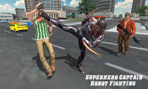 Flying Captain Superhero - Iron City Battle 2020