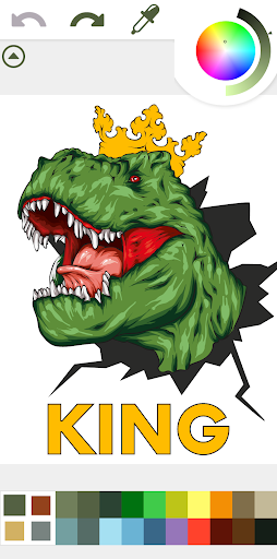 Dinosaurs Coloring Book Dino