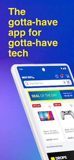 Screenshot of Best Buy: Shop tech deals