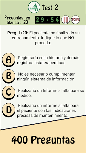 TestOpos Fisioterapia Screen 3