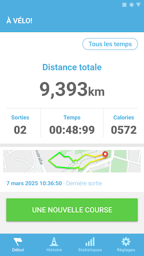 Aperçu de l'application