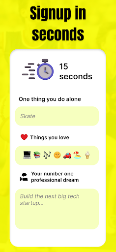 Android application 1982 │Break the ice and meet! screenshort