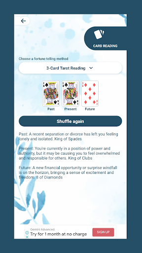 Zodiac and Tarot Readings - AI