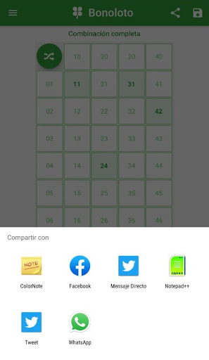 WinnLotto Spain QR Screen 3