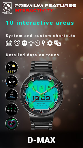 D-Max Watch Face Screen 3