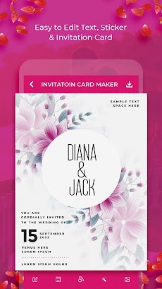 Wedding Invitation Card Makerのおすすめ画像4