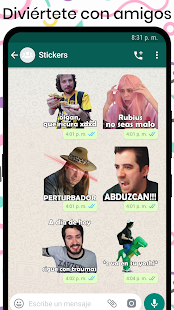 Stickers de Youtubers para WA Screenshot