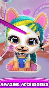 Hairstyle: pet care salon game