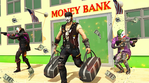 Android application Jokers The Bank Robbery attack screenshort