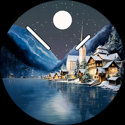 Winter in Hallstatt Watch Face logo