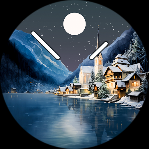 Winter in Hallstatt Watch Face