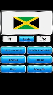 Geografía Mundial - Juego Screenshot