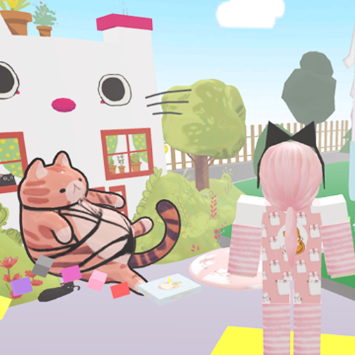 Cat House Parkour Obby Logo