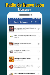 Radio Monterrey Gratis 1.5 APK screenshots 4