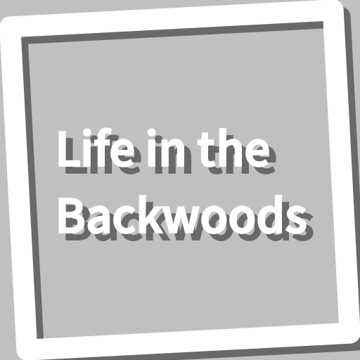 Book, Life in the Backwoods logo