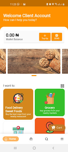 Android application Banga screenshort
