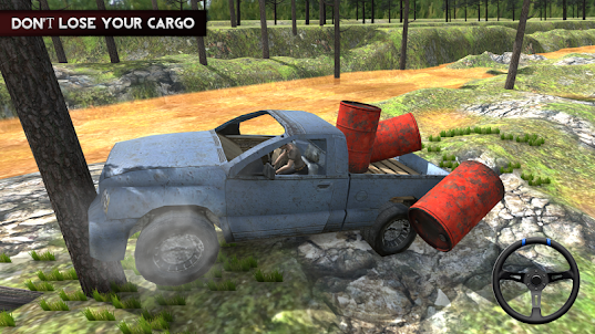 Offroad Pickup Truck colina 3d